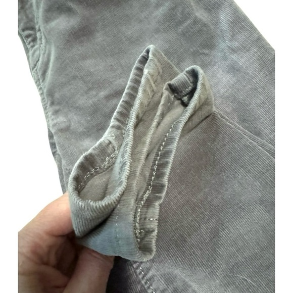 LOFT Modern Skinny Gray Corduroy Pants Size 6 or 28, cords, eclipse grey, silver - Picture 12 of 16